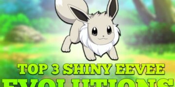 The Top 3 Shiny Eevee Evolutions (eeveelutions)