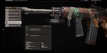 Underbarrel XM call of duty warzone