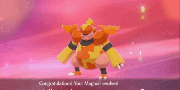 Pokemon Sword And Shield: Isle Of Armor - Magmar Evolution