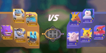 The Map And Characters In Pokemon Unite