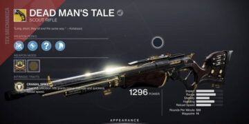 Unlocking The Dead Man's Tale Scout Rifle In Destiny 2 - Guide