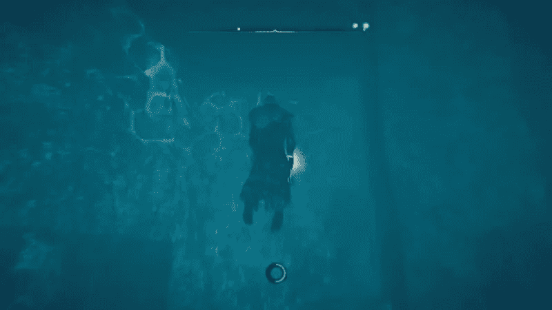 Swimming up to the surface