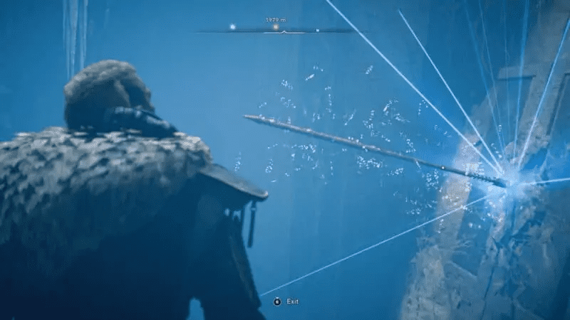 Focusing on Gungnir, Odin's spear
