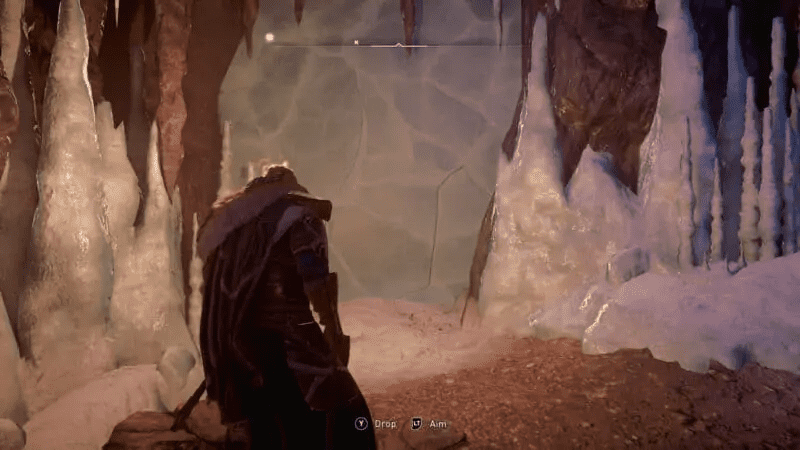 Ice Wall inside Goinnhellir