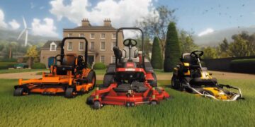 Lawn Mowing Simulator will give players a chance to manicure huge lawns to perfection this Summer 2021.