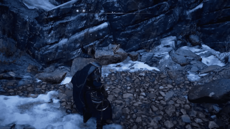 Mjolnir stuck into the ground