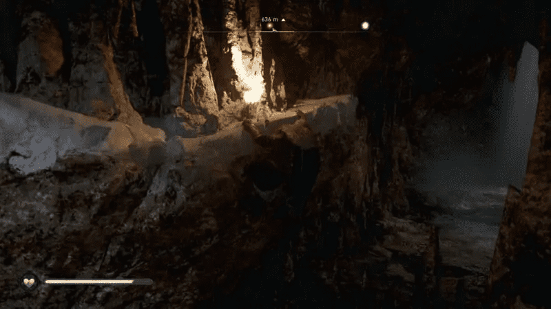 Grabbing the ledge ahead
