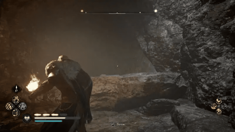 Poisonous gas ahead of Eivor