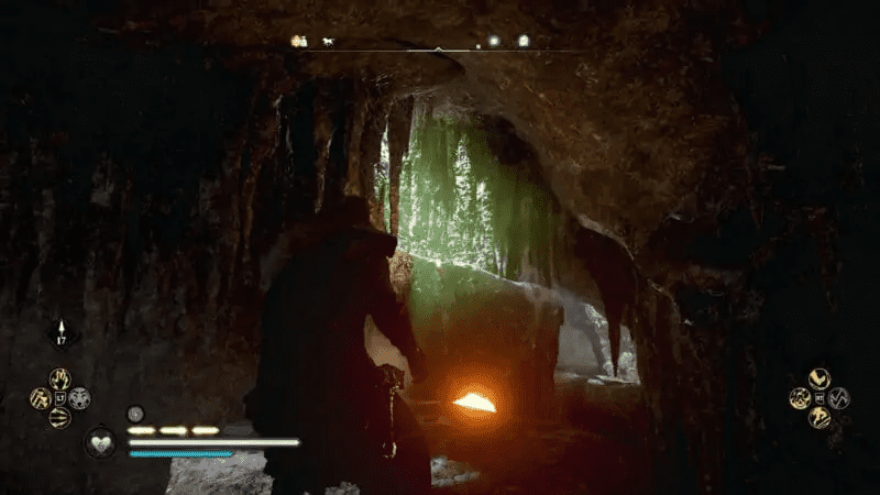 Clearing the poisonous gas at the top of the spiral pathway