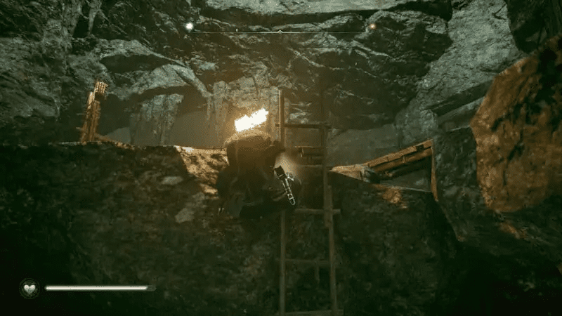 Climbing up the ladder