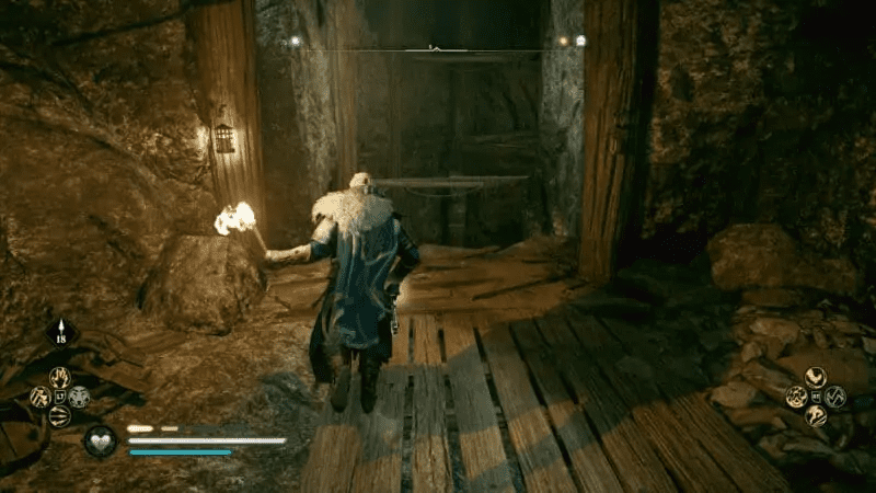 Parkouring forward into the mine