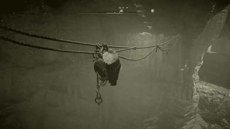 Hanging by the rope