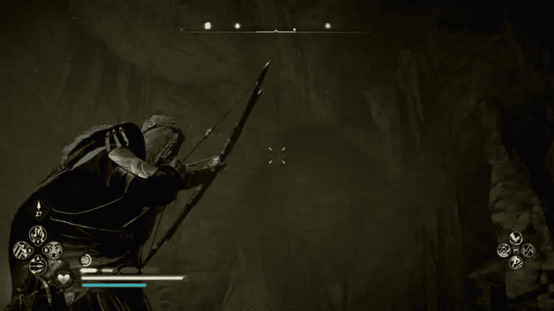 Shooting the second hanging load