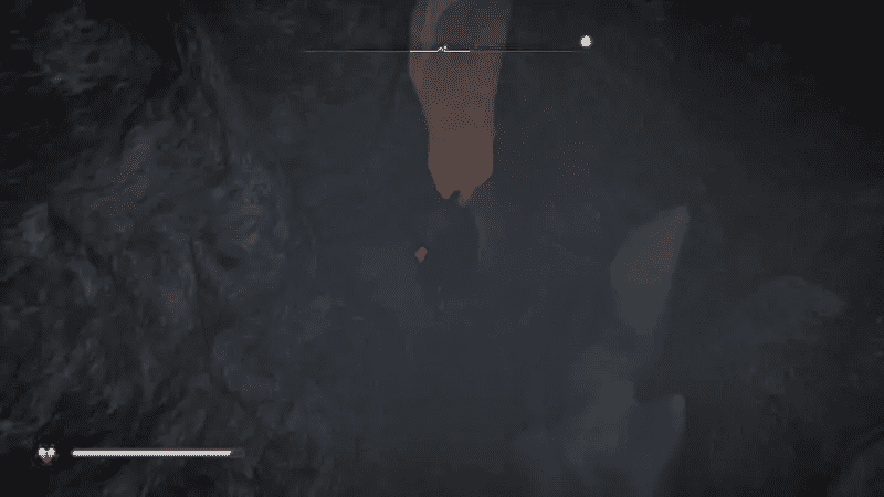 Narrow gap leading to the 