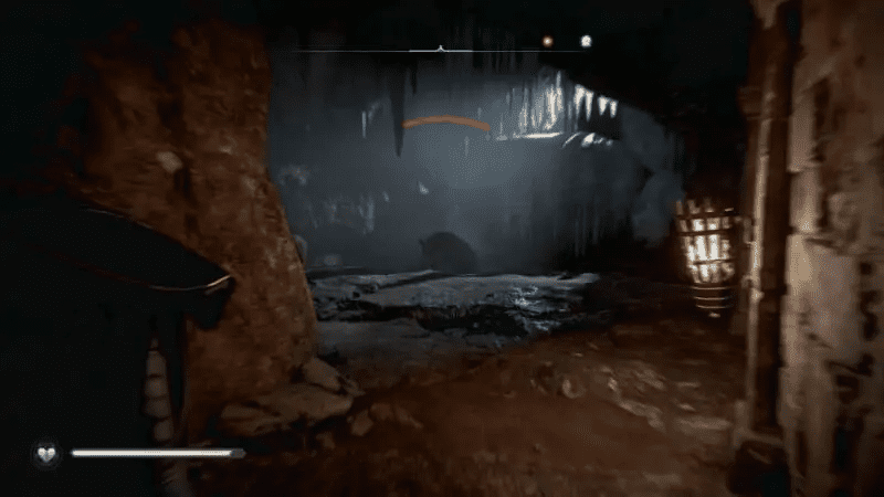 Boar inside the room to the left