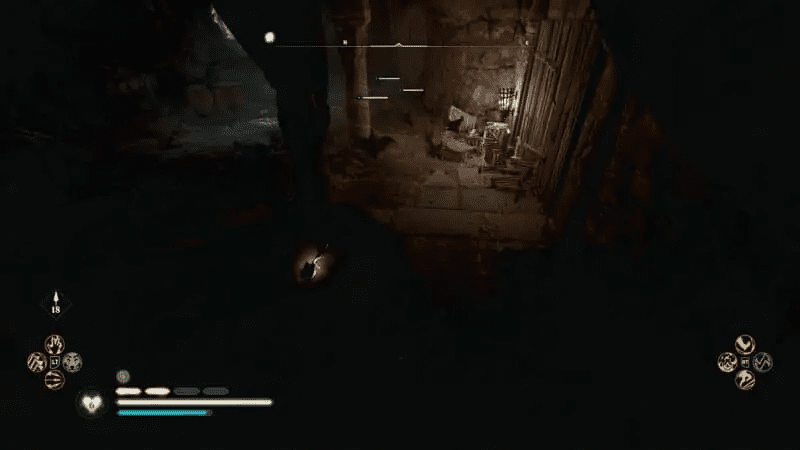 Aggressive roosters attacking Eivor