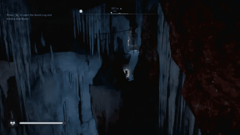 Parkouring across deeper into the Wiccan's Cave