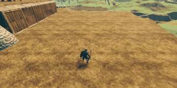 A flattened plot of land is the perfect analogy to start building your Viking empire.