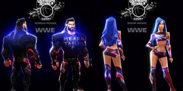 Roman Reigns and Sasha Banks will be the first to join the growing roster of superstar athletes from today's top sports that players can play as in Ultimate Rivals: The Court.