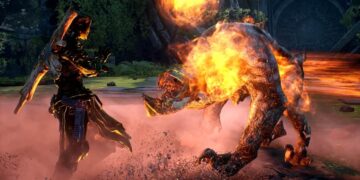 The Fire Storm Pyromancer leaves enemies very little chance of survival by burning them down to a crisp and living off of their burned corpses.