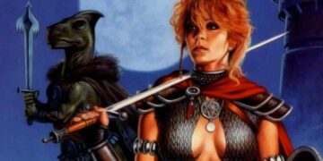 From Dungeons & Dragons Forgotten Realms: Curse of the Azure Bonds. Art by Clyde Caldwell.