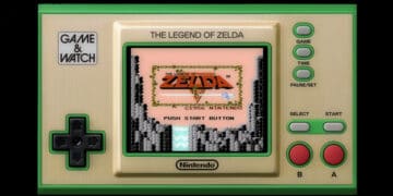 Game & Watch: The Legend of Zelda Handheld. Images courtesy of Nintendo.