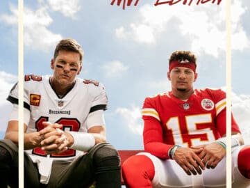 Tom Brady e Patrick Mahomes star Madden NFL 22 cover