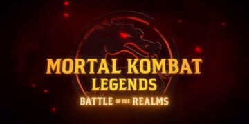 Mortal Kombat Legends: Battle of the Realms title card. Image: Warner Bros./Midway