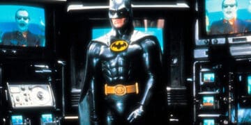 The Batcave from the 1989 Tim Burton film. Images: DC Entertainment/Warner Bros.
