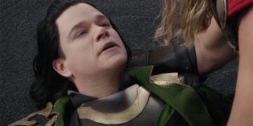 Matt Damon's Fake Loki portrayal does an encore in Thor: Love & Thunder. (Images: Marve Studios/Disney)