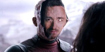 It looks like Jackman hasn't forgotten about his friendly fued with Reynolds just yet.