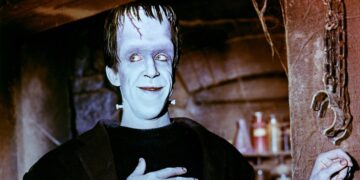 Herman Munster is the patriarch of the Munster household.