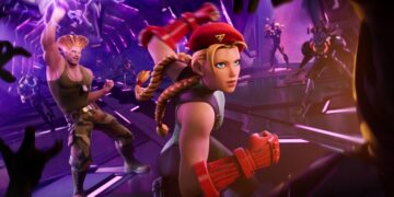 Players will be able to buy the Cammy and Guile character skins in Fortnite on August 8.