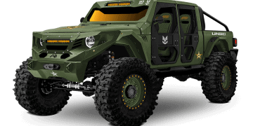 One lucky fan in the United States will get a chance to win this vehicle right here.