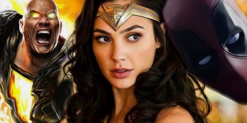 Will a live action Black Adam vs. Wonder Woman vs. Deadpool happen? It's possible. (Images: DC/Warner Bros. and 20th Century Fox/Disney)