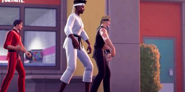 The Cobra Kai Set is now available in Fortnite for purchase.