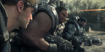 Batista, The Rock, and John Cena would be the dream trio for a Gears of War movie.
