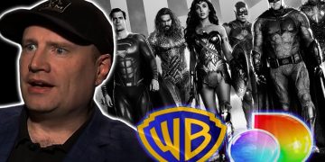 Warner Bros. Discovery CEO David Zaslav wants a Kevin Feige for the DCEU. (Images: DC Films/Warner Bros. Discovery and Marvel Studios)