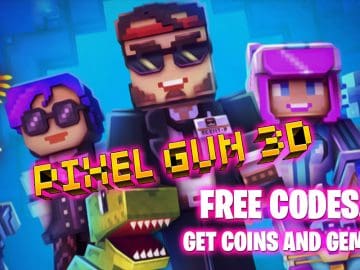The newest Pixel Gun 3D free codes are here! Get rewards of freebie coins and gems! (Images: Pixel Gun 3D)