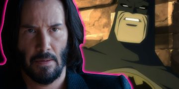 Keanu Reeves may be interested in playing Batman after DC League of Super-Pets. (Images: DC Entertainment/Warner Bros. Pictures)