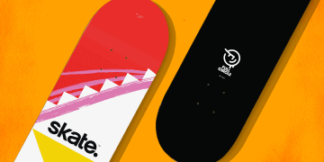 Ea has used the "skate." name in several images way before the official reveal.