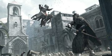 A PS5-exclusive remake of the original Assassin's Creed game would look so good.