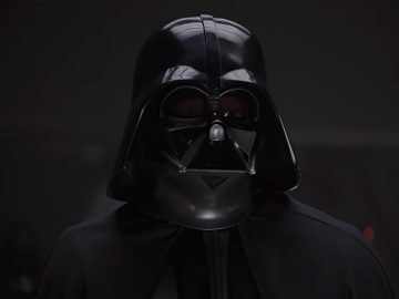 Actor James Earl Jones signs off as the voice of Darth Vader, after 45 years in the iconic Star Wars role. (Images: Lucasfilm/Disney)