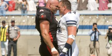Goldberg was also one of the superstar wrestlers to dip their toes in Hollywood throughout the 2000s.