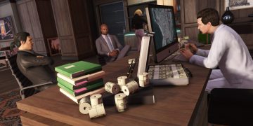 We imagine this is what Rockstar Games is doing when it's talking about GTA 6 while GTA 5 makes them mad cash.