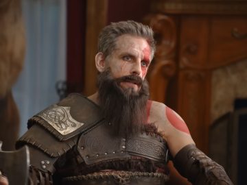 Ben Stiller Kratos God Of War Ragnarok Ad