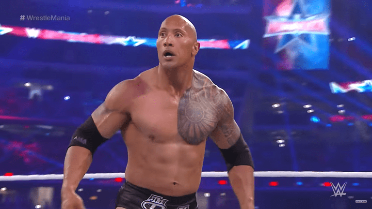 the rock w