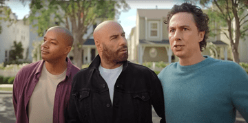 John Travolta Reprises His Grease Role Alongside Scrubs Cast For Upcoming Super Bowl Tv Ad