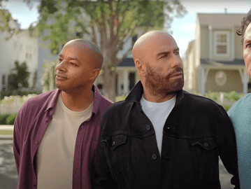 John Travolta Reprises His Grease Role Alongside Scrubs Cast For Upcoming Super Bowl Tv Ad