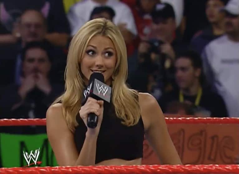 WWE fans who grew up in the 90s and 2000s will remember Stacy Keibler for her unusually long legs.